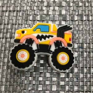 Monster truck crocs charm
